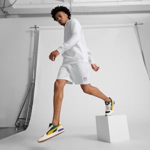 Essentials Elevated Men's 9" Shorts, PUMA White, extralarge